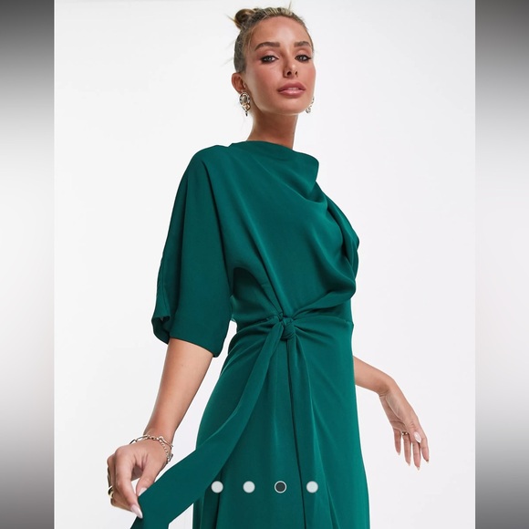 Green NWT ASOS Dress - Picture 3 of 4